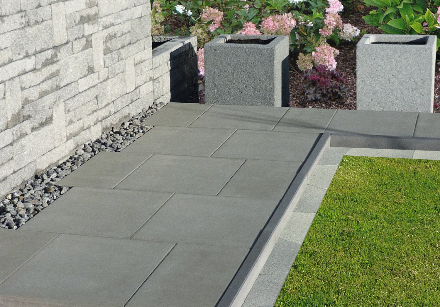 Seetaler Betonplatte Grau 40/40/4 cm Lagerhaus Salzburg